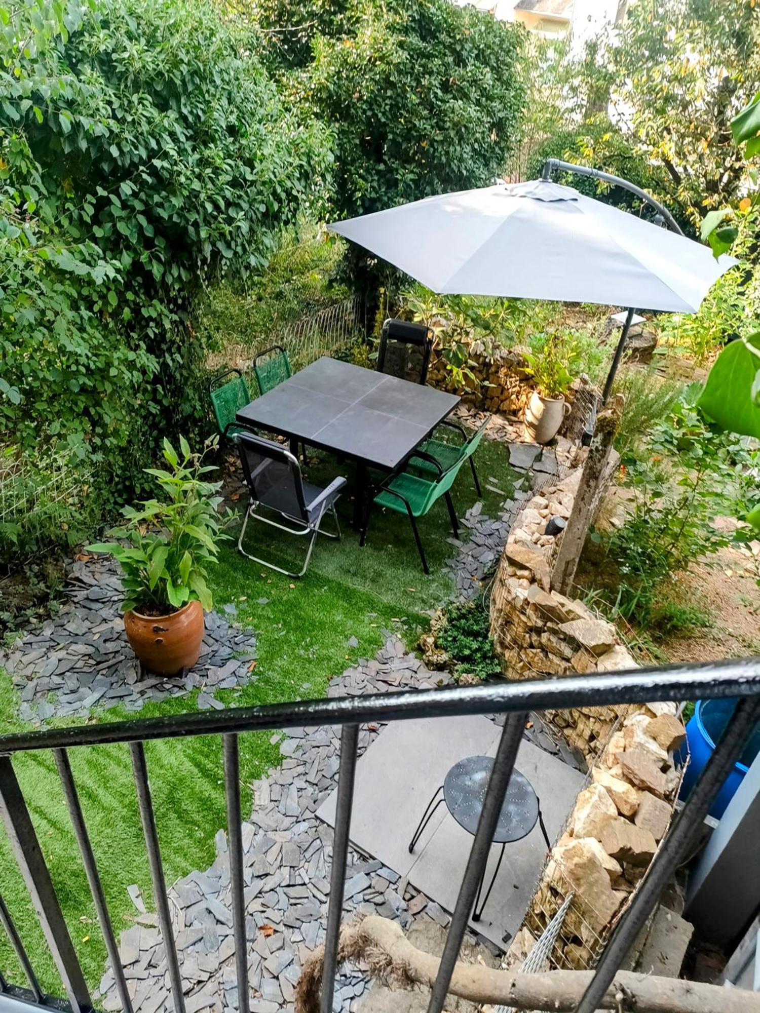2Ch 4Pers Matelas M De Forme Kitchenette Sdb Wc Au Calme Cote Jardin Tulle Exterior foto